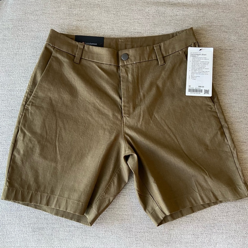 Lululemon Men’s Commission Short Classic 7”